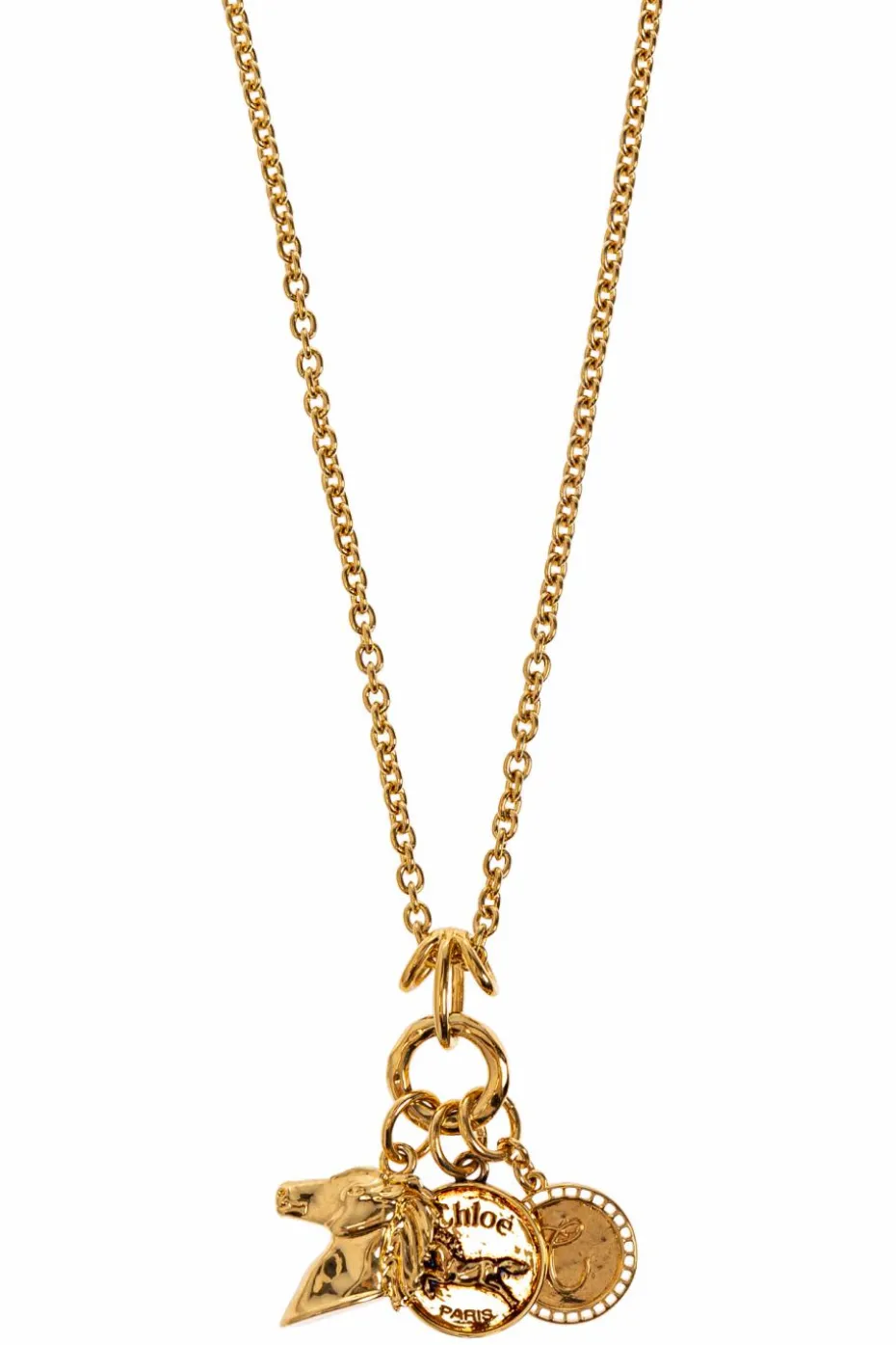 Chloé GOLD Brass necklace