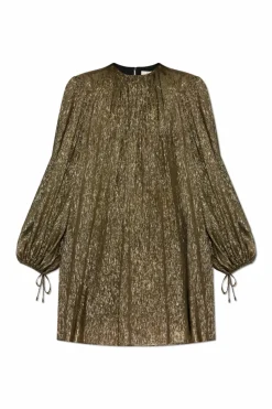 Chloé GOLD Dress with Lurex Thread