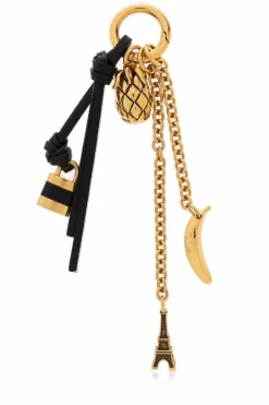 Chloé GOLD Keychain with charms