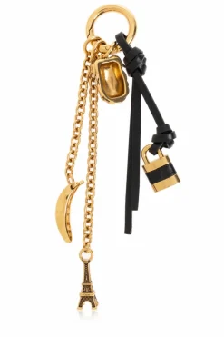 Chloé GOLD Keychain with charms