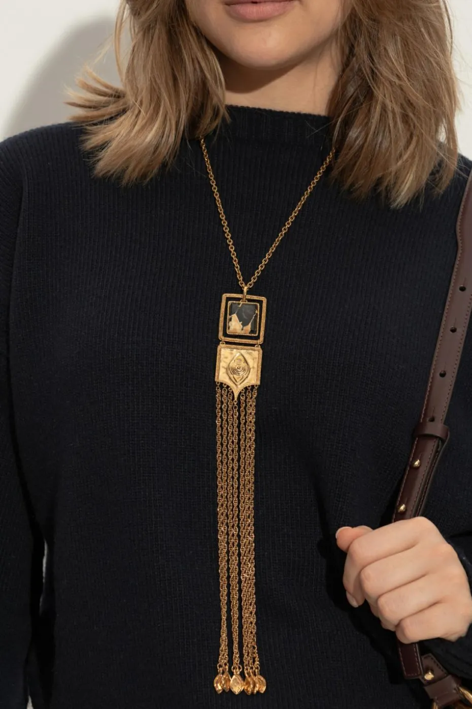 Chloé GOLD Long necklace