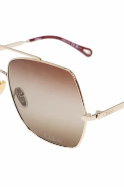 Chloé GOLD Sunglasses