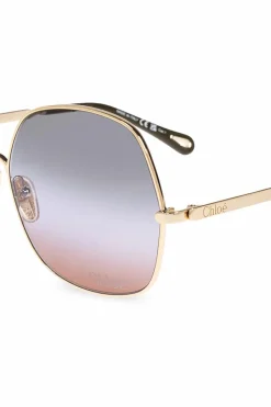 Chloé GOLD Sunglasses Aly