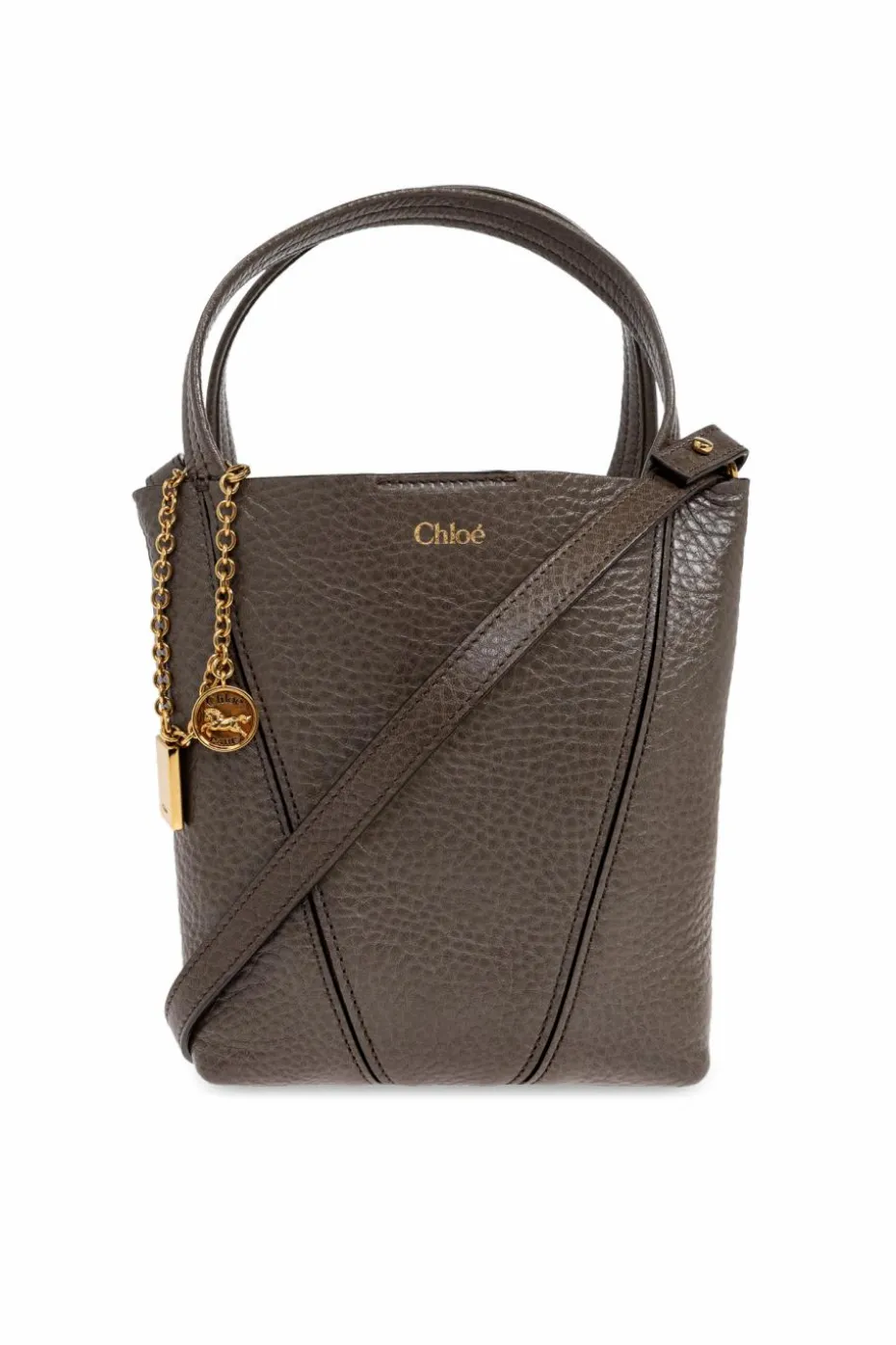 Chloé GREEN Handbag Spin Small
