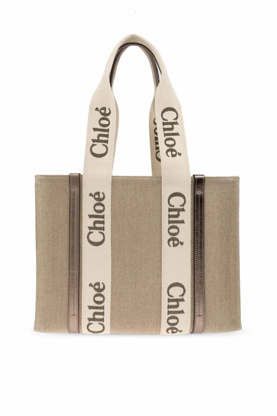 Chloé GREY Bag Woody Medium type shopper