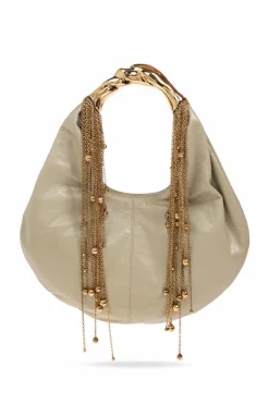Chloé GREY Leather hobo bag