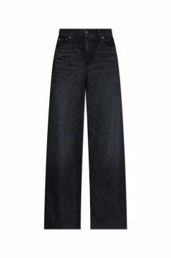 Chloé NAVY BLUE Wide-leg jeans
