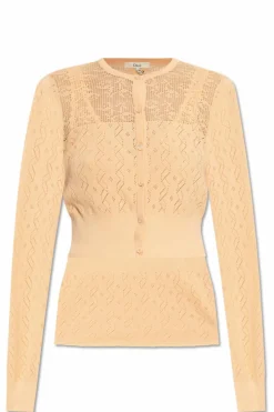 Chloé ORANGE Cardigan with a camisole