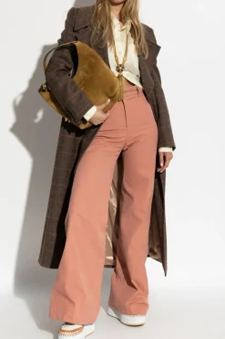 Chloé PINK Flared leg trousers