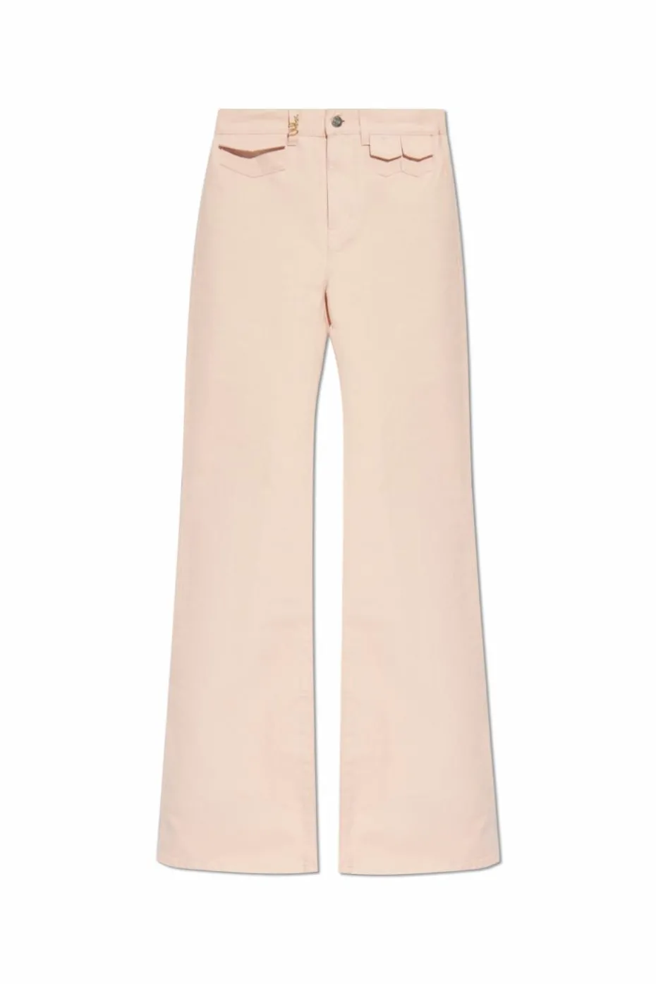 Chloé PINK Jeans with flared legs