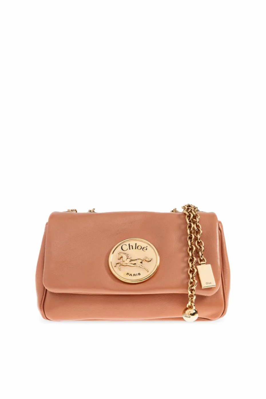 Chloé PINK Shoulder bag `Heritage Small`