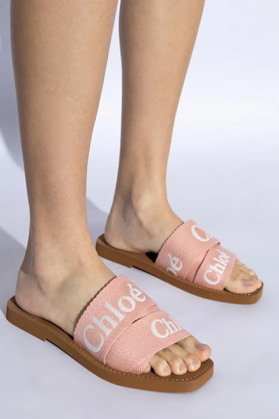Chloé PINK Slides Woody
