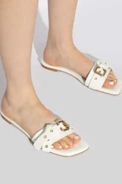Chloé WHITE Slides Mae