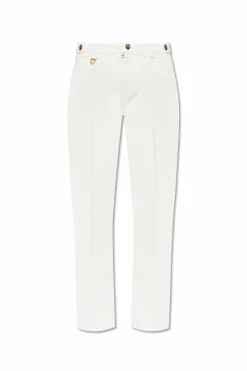 Chloé WHITE Straight-leg pants