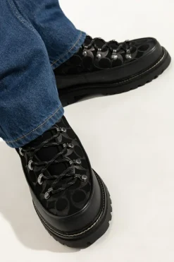 Coach BLACK 'Bradley' ankle boots