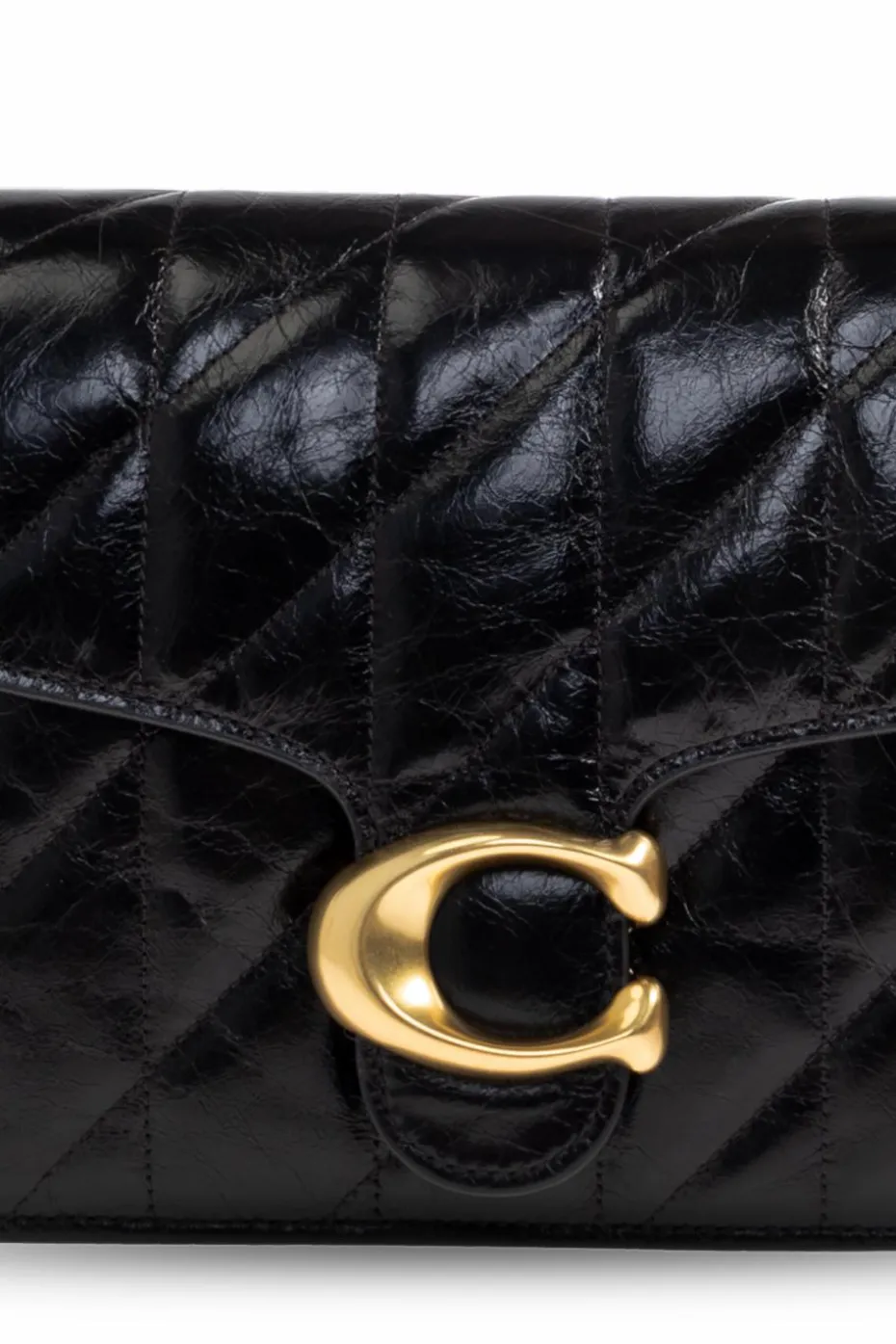 Coach BLACK Handbag "Tabby"