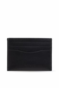 Coach BLACK Leather card case