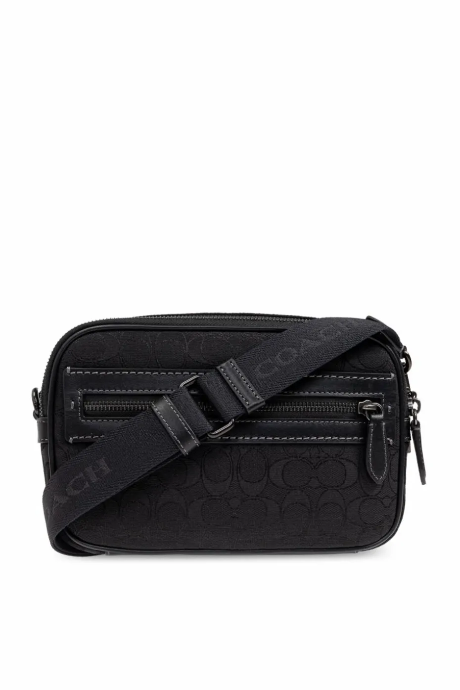 Coach BLACK Shoulder bag with monogram