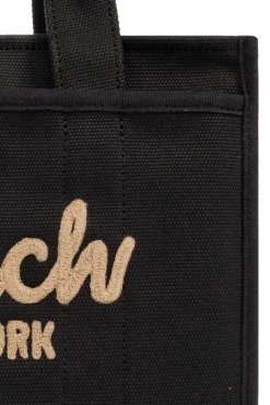 Coach BLACK Shoulder bag with logo