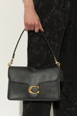 Coach BLACK Shoulder Bag Tabby 26