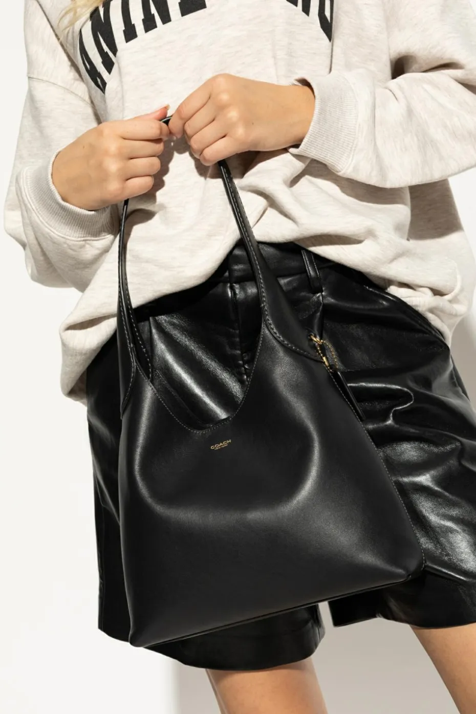 Coach BLACK Shoulder Bag ‘Brooklyn’