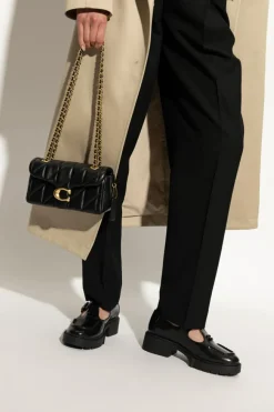 Coach BLACK Shoulder Bag Tabby 20