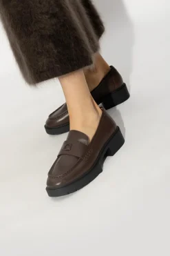 Coach BROWN ‘Leah’ loafers