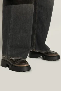 Coach BROWN "Leah" loafers shoes