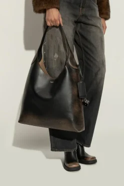 Coach BROWN Shoulder bag "Brooklyn"