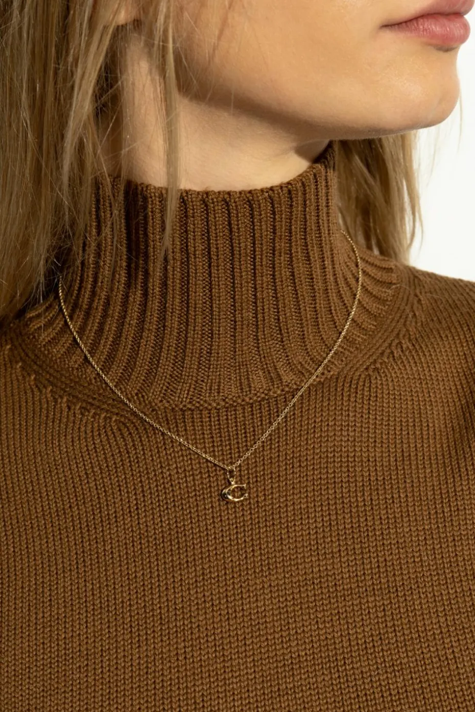 Coach GOLD Brass Necklace