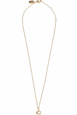 Coach GOLD Brass Necklace