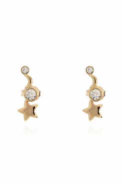Coach GOLD Earrings with application