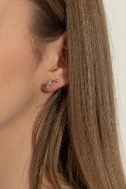 Coach GOLD Earrings with application