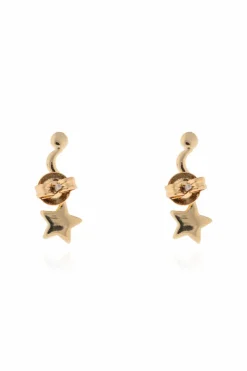 Coach GOLD Earrings with application