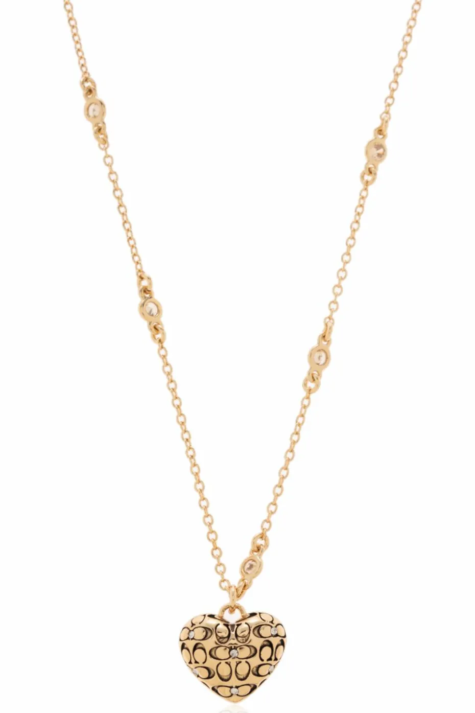Coach GOLD Necklace with pendant