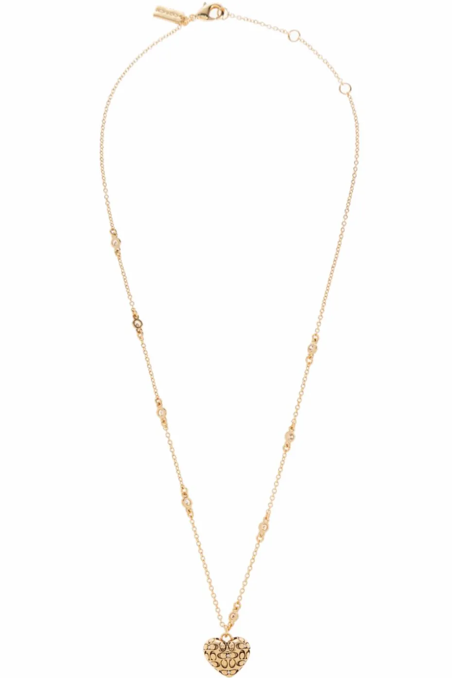 Coach GOLD Necklace with pendant