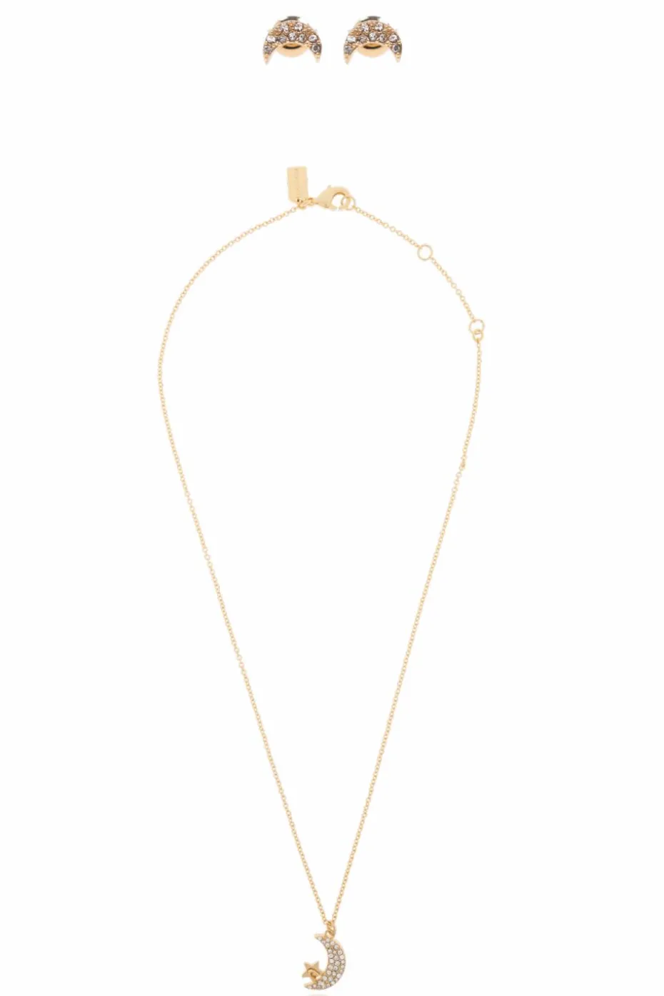 Coach GOLD Set: Earrings and Necklace