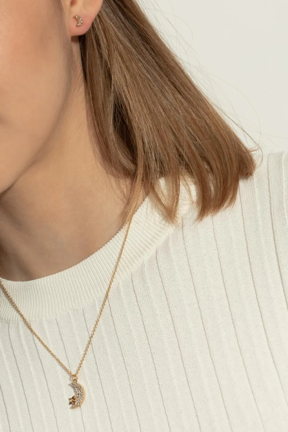 Coach GOLD Set: Earrings and Necklace