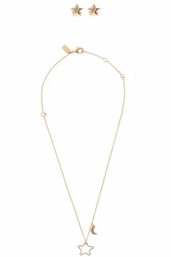 Coach GOLD Set: earrings and necklace
