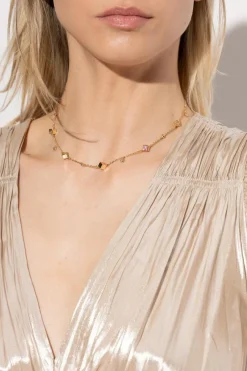 Coach GOLD Short necklace with pendants