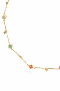 Coach GOLD Short necklace with pendants