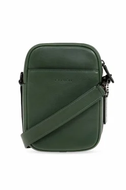Coach GREEN Leather shoulder bag