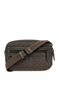 Coach GREEN Shoulder bag with monogram