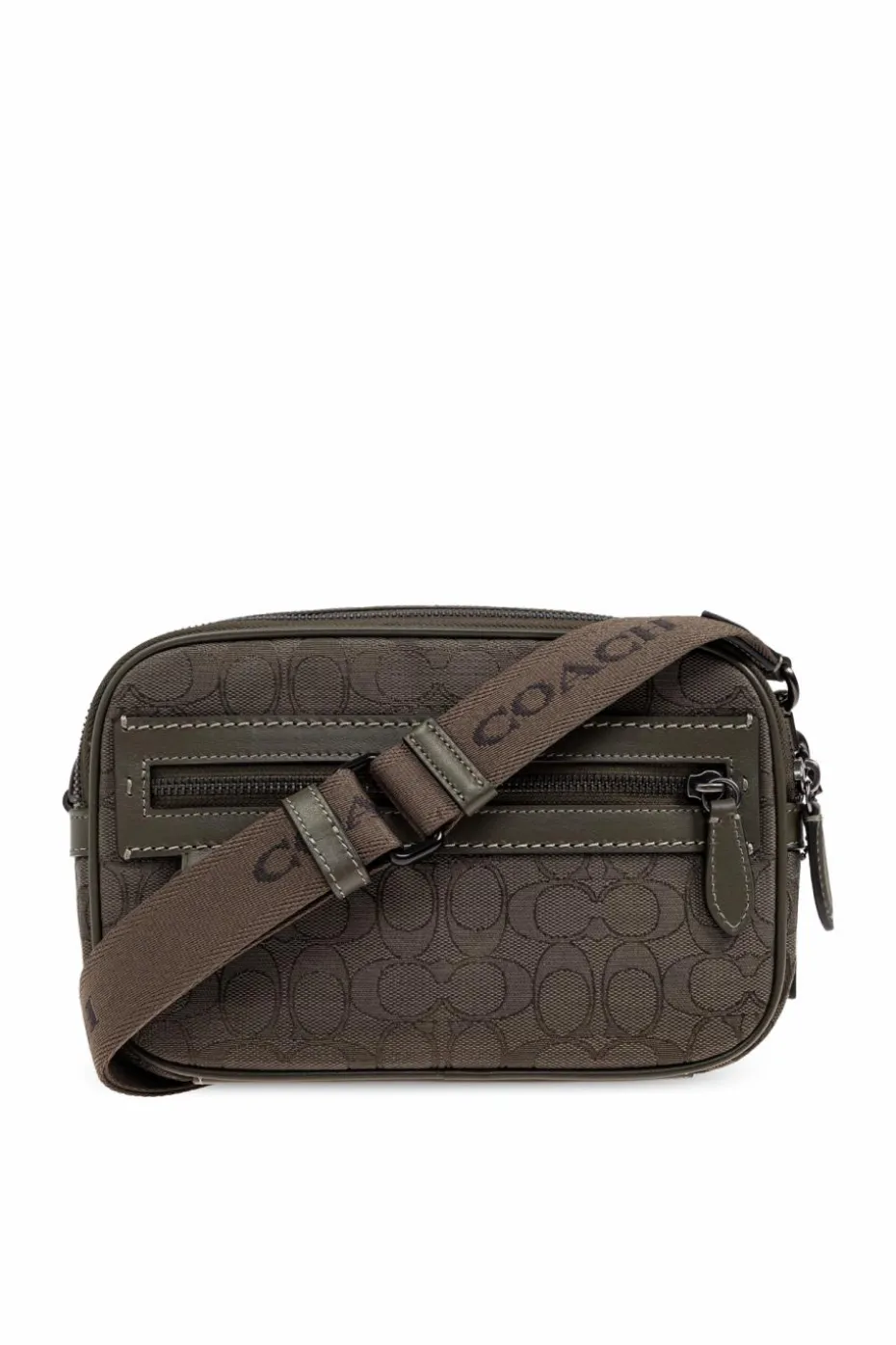 Coach GREEN Shoulder bag with monogram