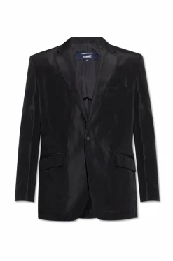 Comme des Garçons Homme Plus BLACK Blazer with linen finish