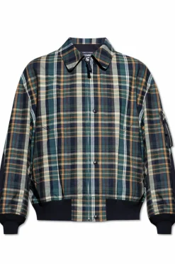 Comme des Garçons Homme Plus MULTICOLOUR Jacket with check pattern