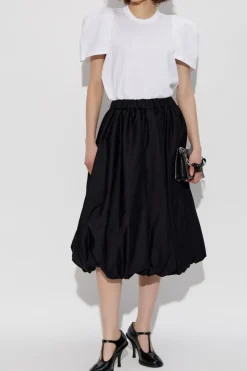 Comme des Garçons Noir Kei Ninomiya BLACK Flared Skirt