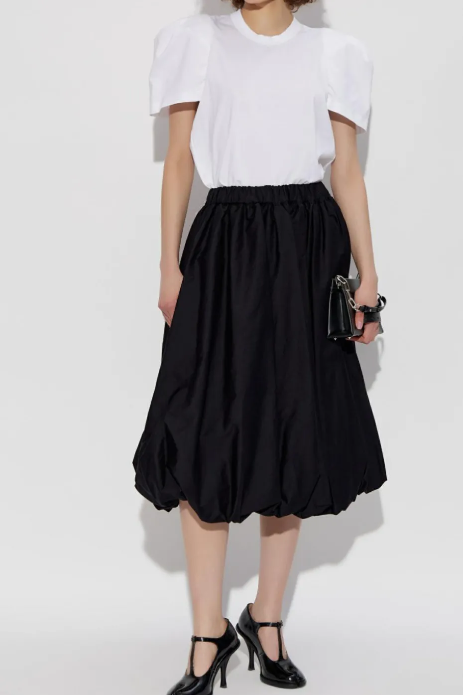 Comme des Garçons Noir Kei Ninomiya BLACK Flared Skirt
