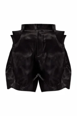 Comme des Garçons Noir Kei Ninomiya BLACK Stitched Shorts