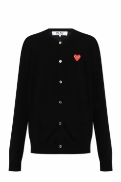 Comme des Garçons Play BLACK Buttoned cardigan